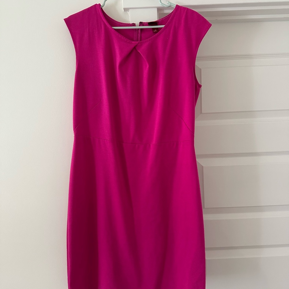Merona Vibrant Pink Midi Dress